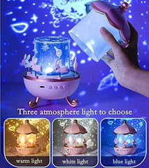Bunny’s Carousel Projection Lamp