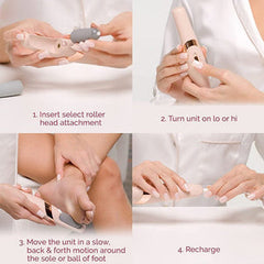 Professional Electric Foot File – Rechargeable Callus Remover for Soft & Smooth Feet