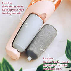 Professional Electric Foot File – Rechargeable Callus Remover for Soft & Smooth Feet
