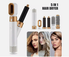 Multi-Function 5-in-1 Hair Brush – Professional Styling Tool for Smooth Hair