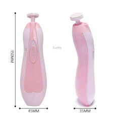Safe & Gentle Electric Baby Nail Trimmer