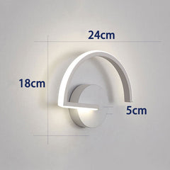 Nordic Family Living Room Sofa Background Wall Lamp